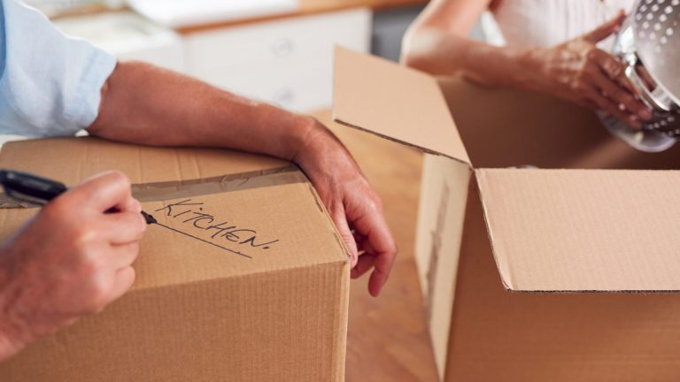 Pic of boxes with label
