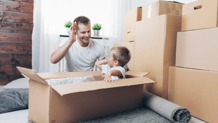 Packing with a toddler image