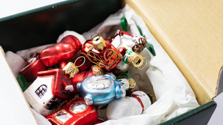Picture of Christmas decorations